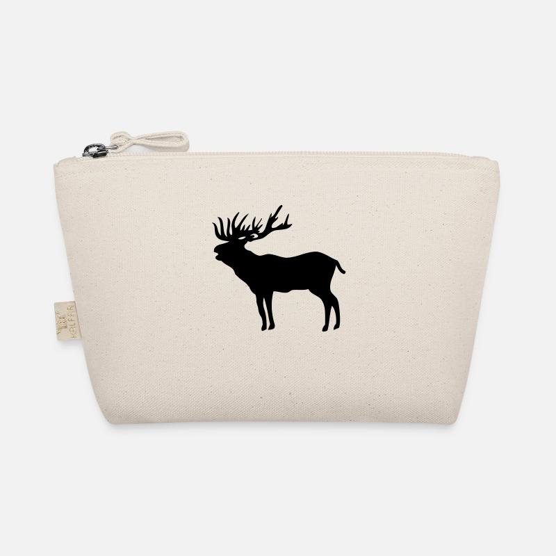 Deer Silhouette Organic Pouch