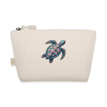 Decorative Sea Turtle - Organic Pouch - nature - Front