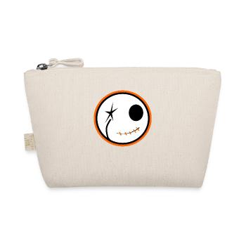 Halloween Skull - Organic Pouch - nature - Front