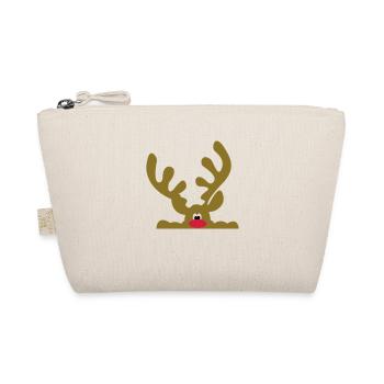 Lustige Geschenke zu Weihnachten - Bio-Täschchen - Natur - Vorne