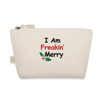 I Am Freakin Merry - Organic Pouch - nature - Front