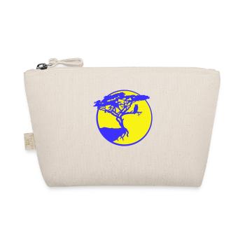 hibou arbre oiseau lune falaise ronde nuit silhouette - Trousse biologique - nature - Devant