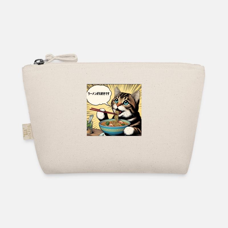 I love ramen cat Organic Pouch