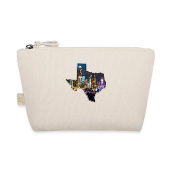 Austin Skyline in der Texas State Landkarte - Bio-Täschchen - Natur - Vorne
