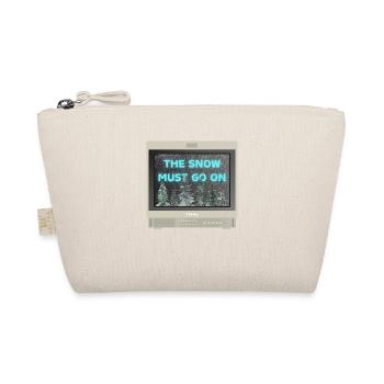 PVM Lover - The snow must go on - Organic Pouch - nature - Front
