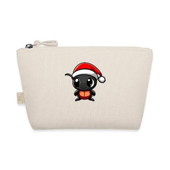 Ant Christmas - Organic Pouch - nature - Front