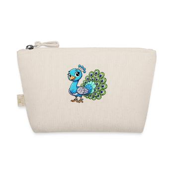 Peacock woman - Organic Pouch - nature - Front