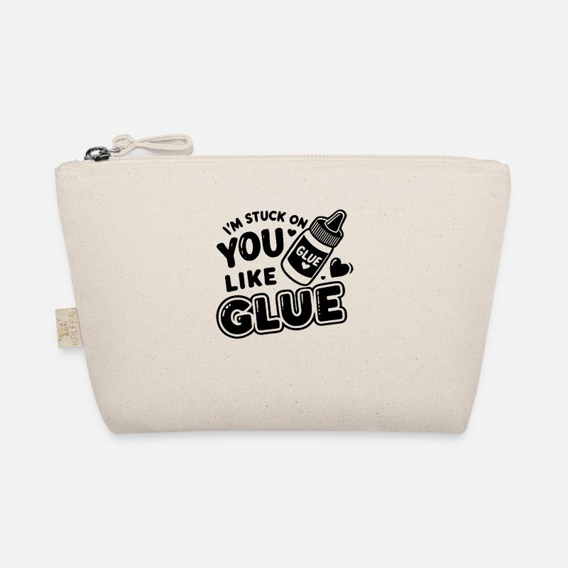 Ich klebt an dir wie Klebstoff Bio-Täschchen