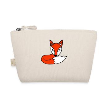 Fox Red Fox Forest Animal Clever Cute Wild Dog - Organic Pouch - nature - Front