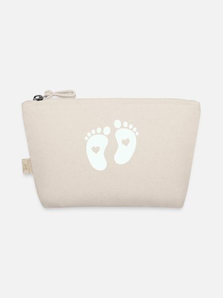 Pieds de bébé - Trousse biologique - nature - Devant