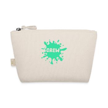 crew klecks - Bio-Täschchen - Natur - Vorne