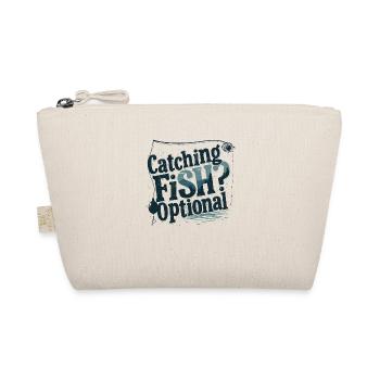 Attraper du poisson ? Optionnel! Chemise de pêche pêcheur - Trousse biologique - nature - Devant