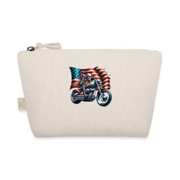 Motorrad,motorcycle,dirkbike motocross - Bio-Täschchen - Natur - Vorne