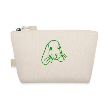 Bunny Rabbit Bunny Rodent Small Animal Cute - Organic Pouch - nature - Front