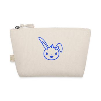 Lapin Mauvais Œil Coquin Cool Déterminé Drôle - Trousse biologique - nature - Devant