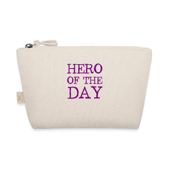 Hero of the Day - Held des Tages - Bio-Täschchen - Natur - Vorne