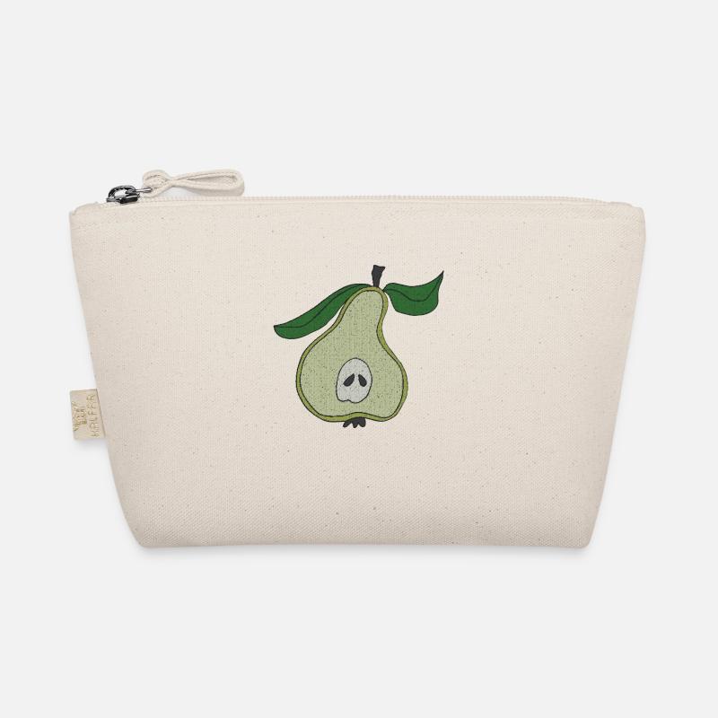 Pear-half fabric fabric Organic Pouch