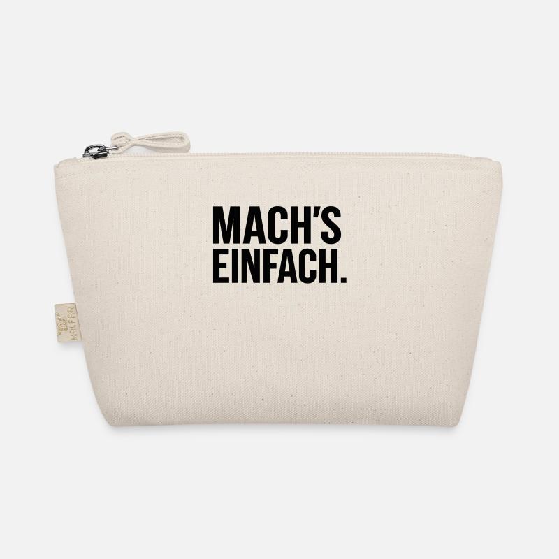 Mach einfach - Bio-Täschchen - Natur
