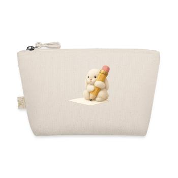 Lapin avec crayon pour enfants Design – Animal créatif - Trousse biologique - nature - Devant