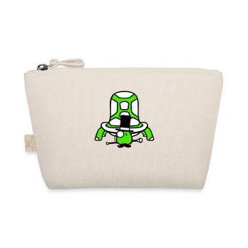 Mr. Turtle Sir Mr. Gentleman Empire Top Hat - Organic Pouch - nature - Front