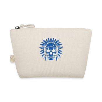Indian Skull - Organic Pouch - nature - Front