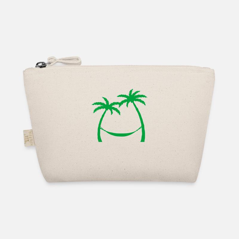 Palm trees summer Organic Pouch