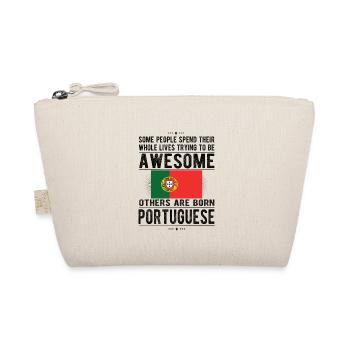 Portuguese Portugal Flag Portuguese origin - Organic Pouch - nature - Front