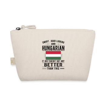 Fier Hongrois Hongrie Drapeau Origine hongroise - Trousse biologique - nature - Devant