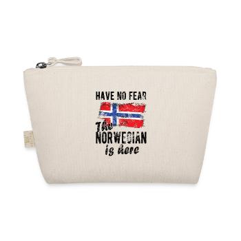 Norweger Norwegen Herkunft Norwegische Flagge - Bio-Täschchen - Natur - Vorne