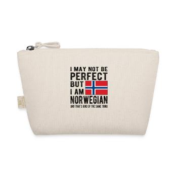 Norvège Norvégienne Drapeau Origine norvégienne - Trousse biologique - nature - Devant