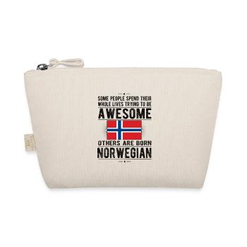 Norvège Norvégienne Drapeau Origine norvégienne - Trousse biologique - nature - Devant
