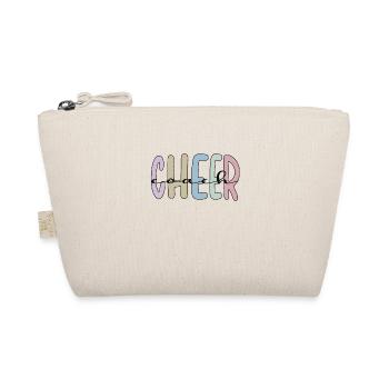Cheerleading Trainer Gift Cheerleading Coach - Organic Pouch - nature - Front