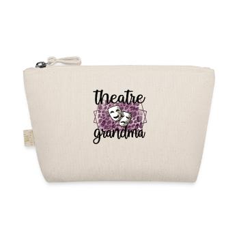Proud Theatre Grandma Theatre Actor Grandmother - Organic Pouch - nature - Front
