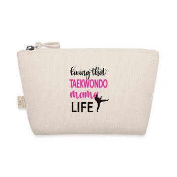 Fière Taekwondo Maman Taekwondo Mère Cadeau - Trousse biologique - nature - Devant