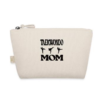 Taekwondo-Mama Stolze Taekwondo Mutter Geschenk - Bio-Täschchen - Natur - Vorne