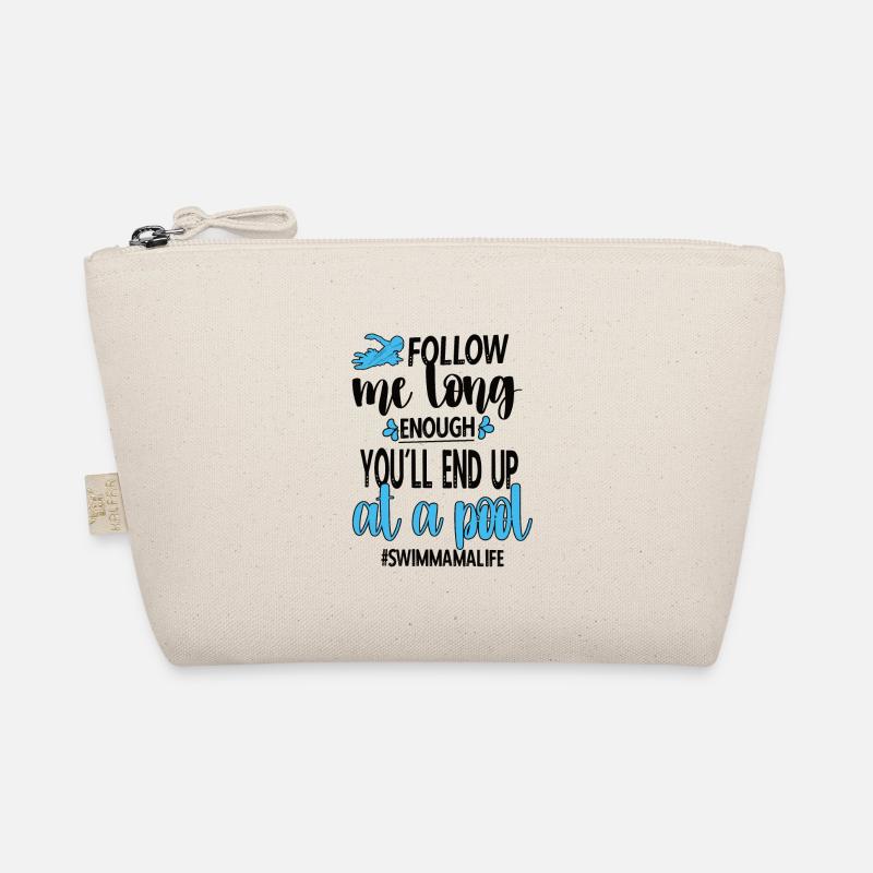 Schwimmmama Mama Eines Schwimmers Schwimm-Mutter Bio-Täschchen