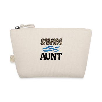 Best Swimming Aunt Aunt Swimmer Swimming Aunt - Organic Pouch - nature - Front