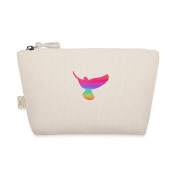 pigeons,deaf,birds,rainbows,colorful,graffiti, - Organic Pouch - nature - Front