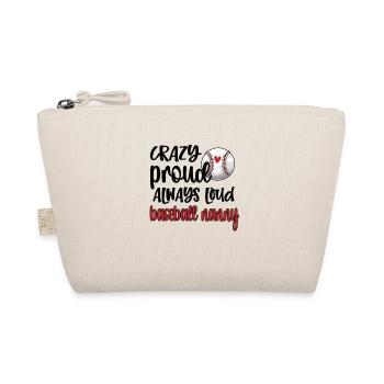 Nanny Grandma From Baseball Player Baseball Nanny - Organic Pouch - nature - Front