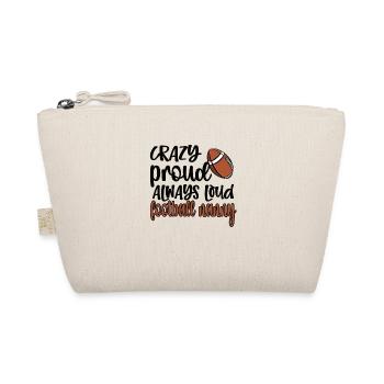 Football Nanny Grandma Of Football Player Nanny - Organic Pouch - nature - Front