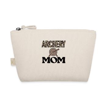 Archery Mom Of Archers Mother - Organic Pouch - nature - Front