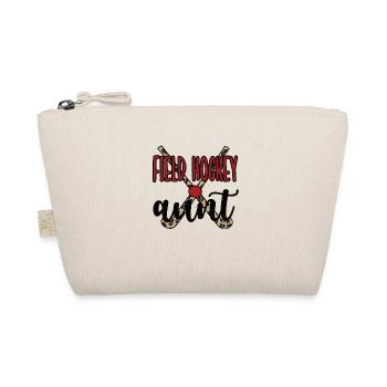 Best Field Hockey Aunt Field Hockey Player Aunt - Organic Pouch - nature - Front