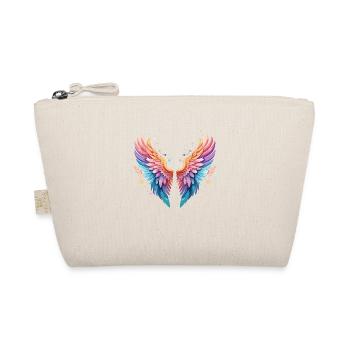 Angelwings,Angel Wings,Graffiti,Painting,Colorful - Organic Pouch - nature - Front