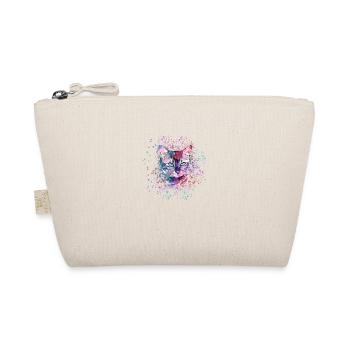 katze,bunt, Aquarell, kätzchen,sterne - Bio-Täschchen - Natur - Vorne