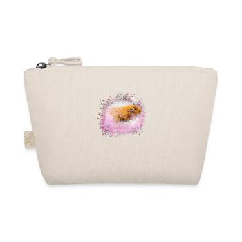 cochon d’Inde, graffiti, peinture, rose, rose - Trousse biologique - nature - Devant