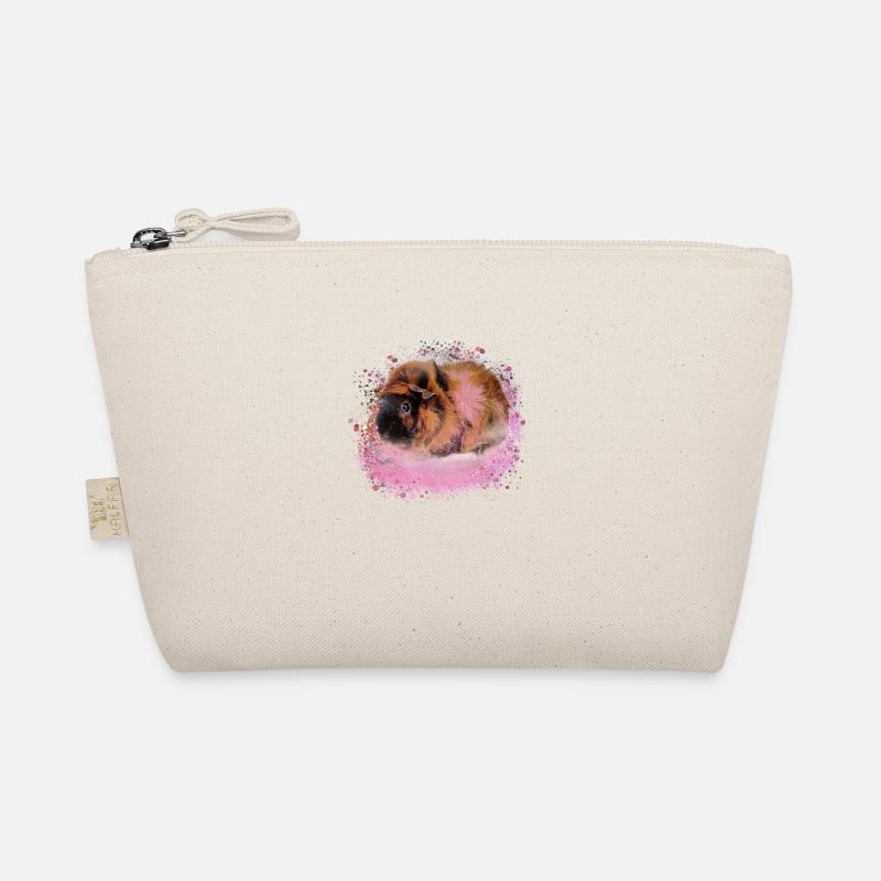 cochon d’Inde, graffiti, peinture, rose, rose Trousse biologique