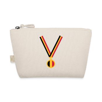 gold_medaille_be_flag_3_clr - Bio-Täschchen - Natur - Vorne