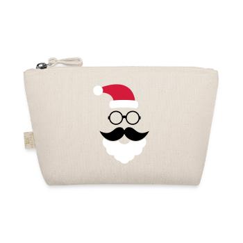 Hipster Santa Claus - Trousse biologique - nature - Devant