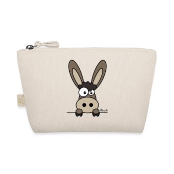 Âne drôle, mascotte - Trousse biologique - nature - Devant