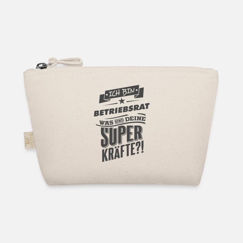 NEU Superpower Betriebsrat RAHMENLOS Geschenk Bio-Täschchen